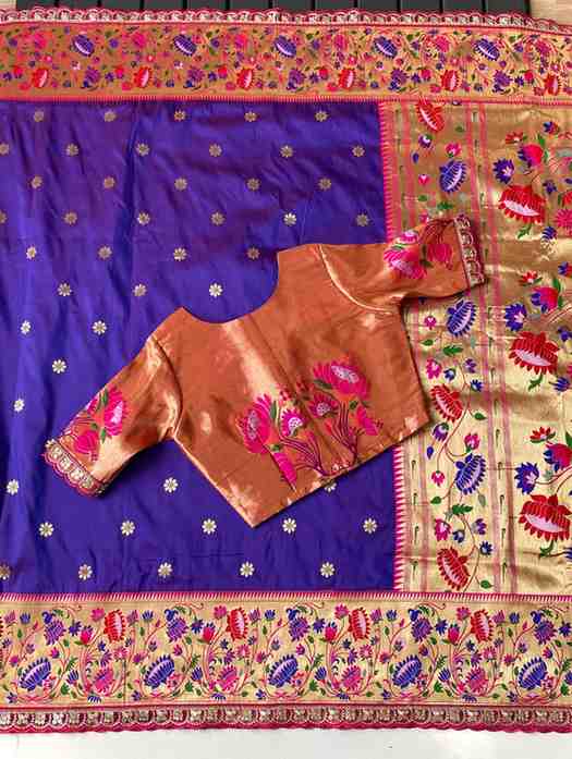 Pure Paithani Silk Saree