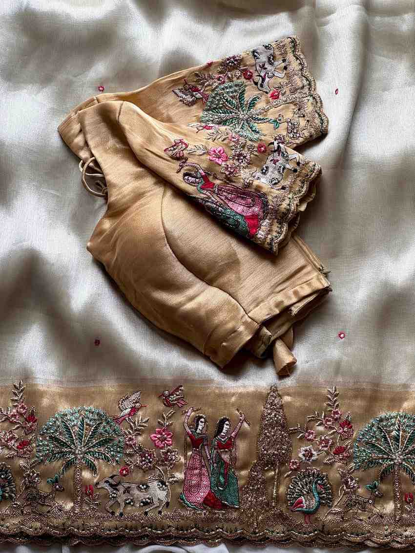 Soft Tissue Silk Saree