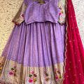 Viscose Dola Silk Lehengas