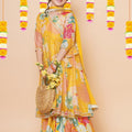 Kid's Chanderi Silk Sharara Sets