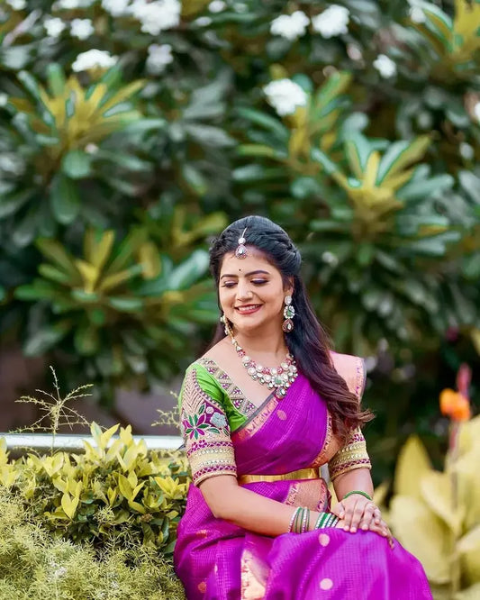 Shivajyothi Pure Kanchi Pattu Saree