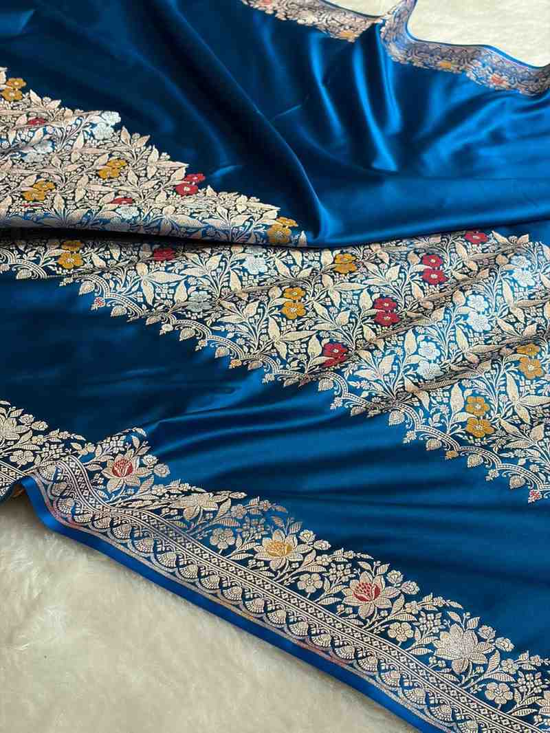 Fancy Mashru silk saree – colour 3 – Arhas Couture