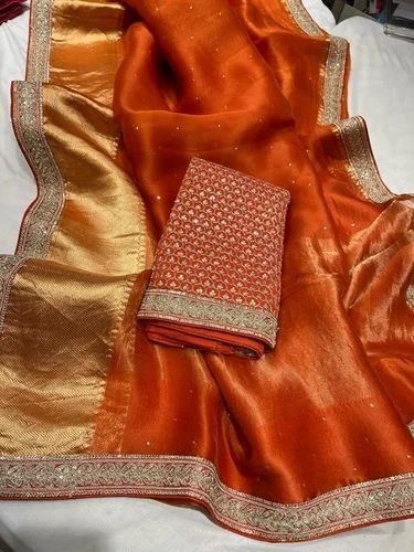 Banarasi Tissue Organza Sarees