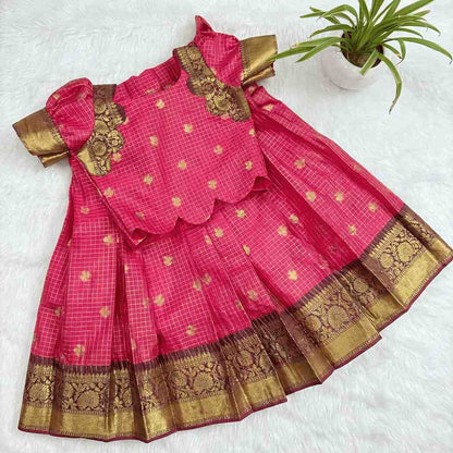 Semi silk lehenga – colour 2 – Arhas Couture