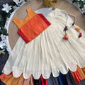 Kids cotton lehenga – colour view – Arhas Couture
