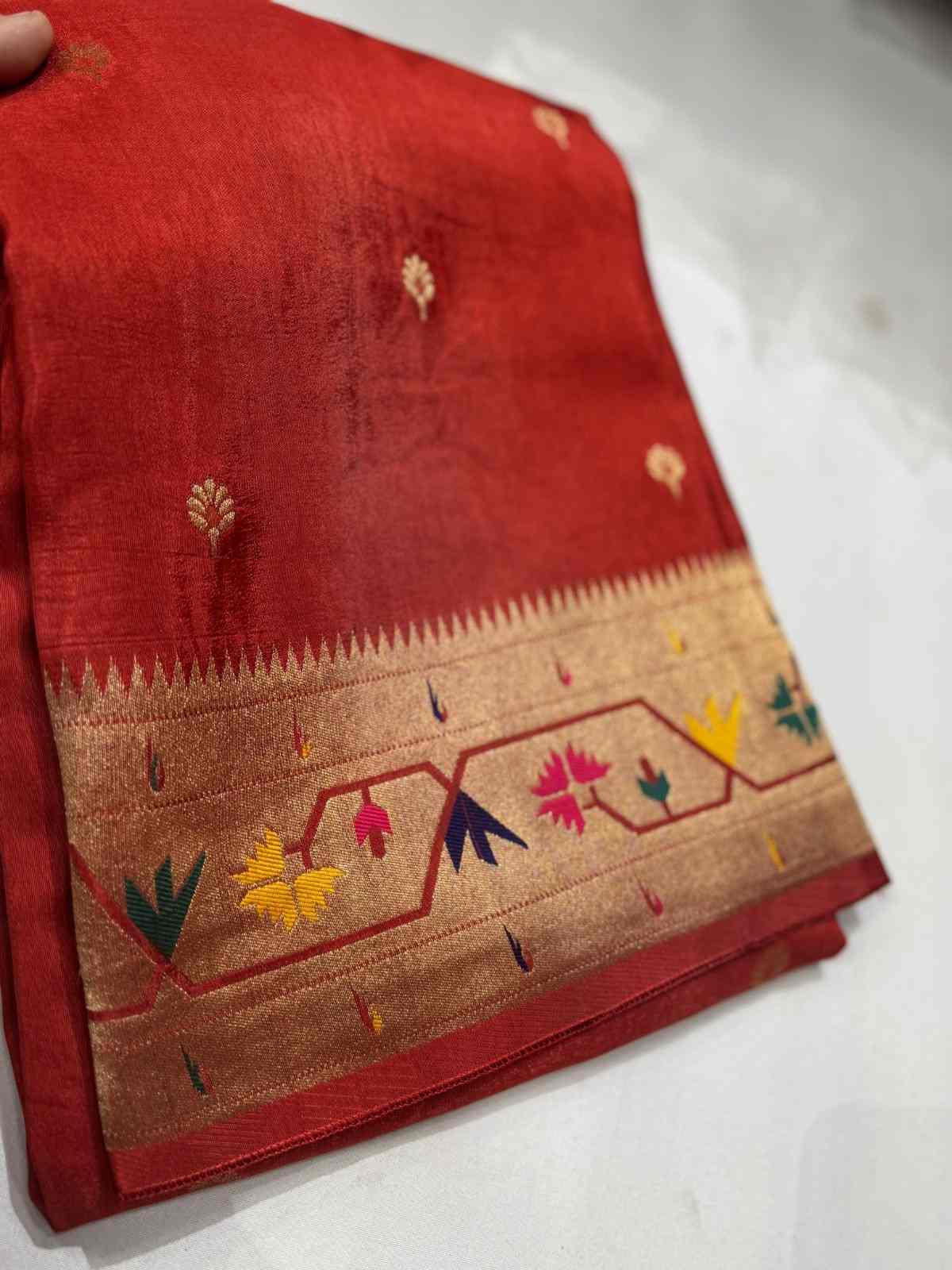 Soft Modal Silk Paithani Sarees