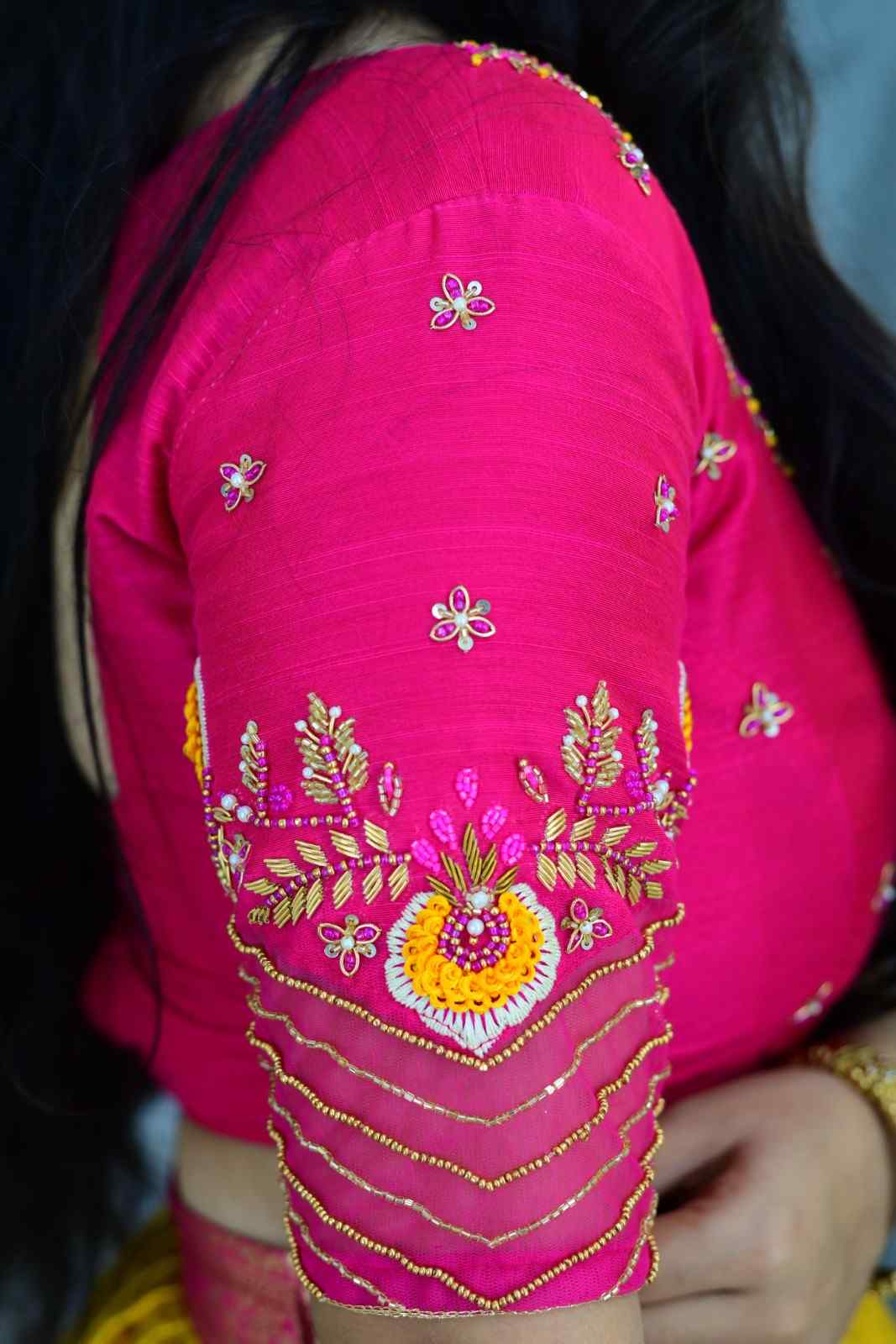 Semi Kanchi Pattu Lehenga