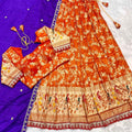 Paithani Tissue Silk Lehengas