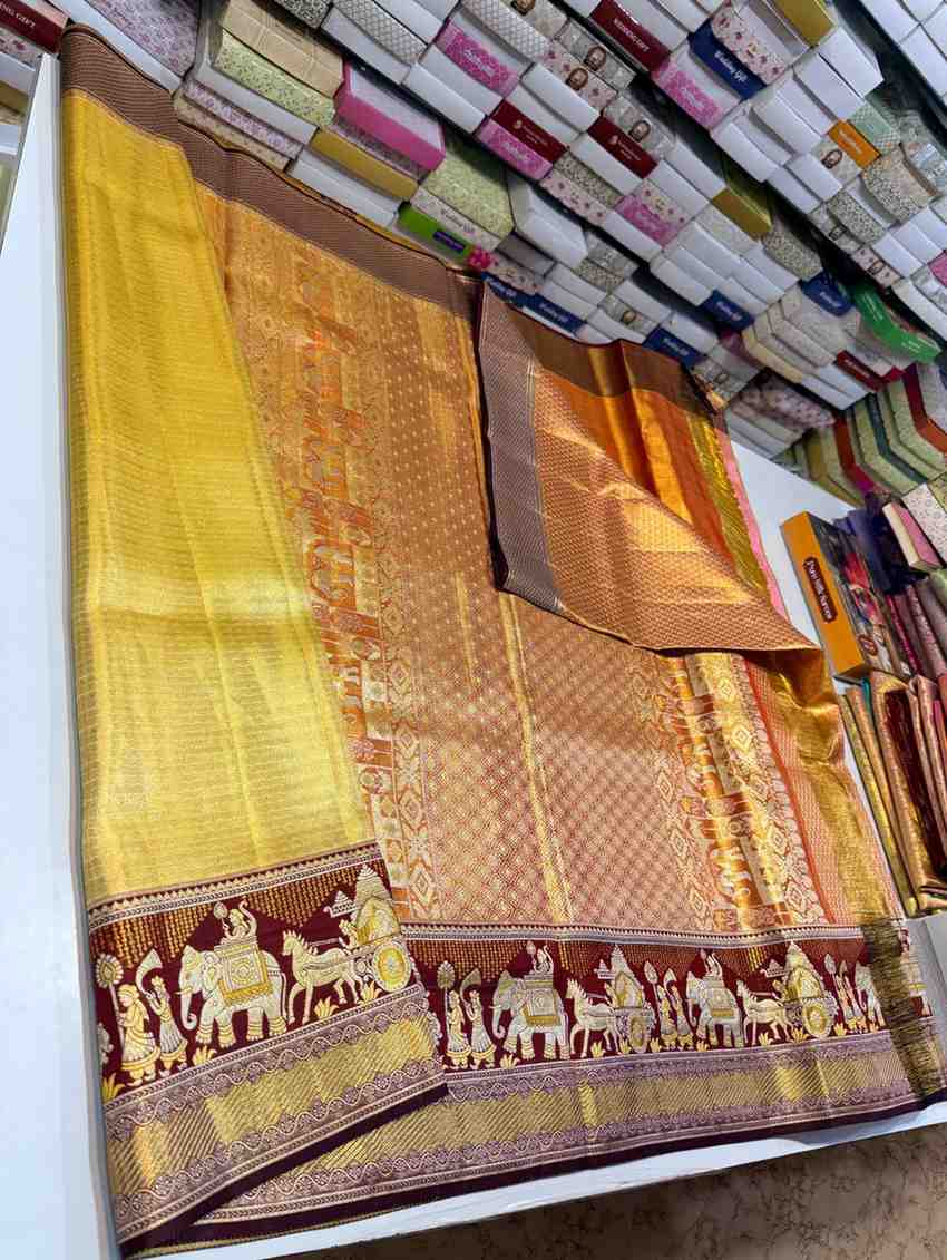 Handloom Kanjeevaram Silk Sarees