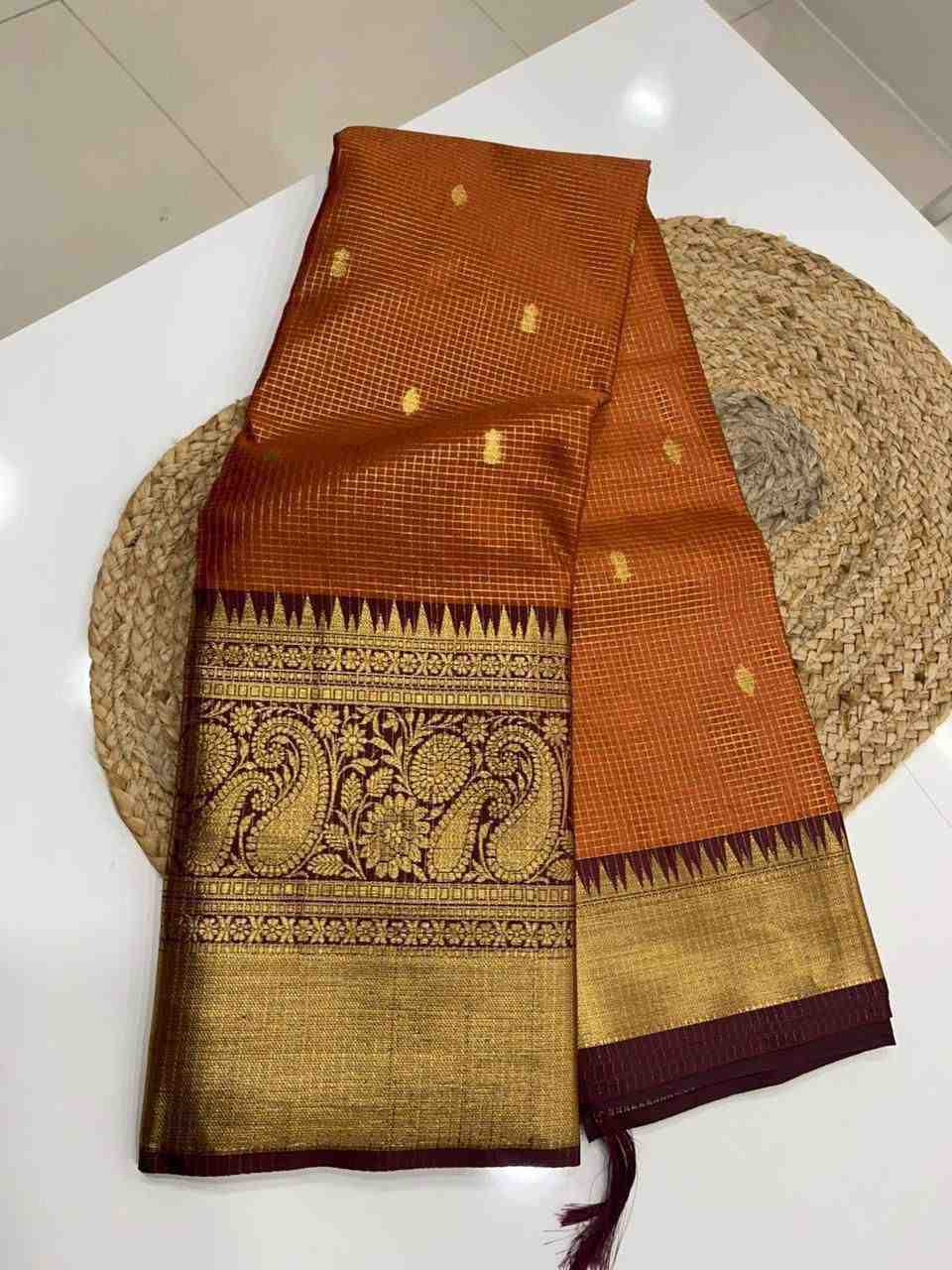 Semi Gadwal family outfits by Arhas Couture