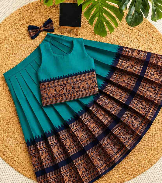 Kid's Silk Lehengas