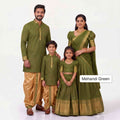 AC's Soft Silk Family Outfits