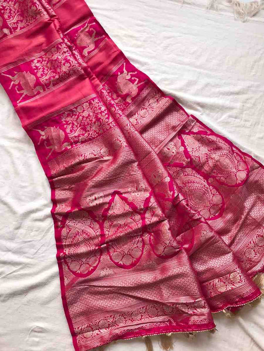 Banarasi Dola Tissue Silk Sarees