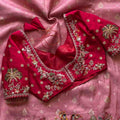 Fancy Dola silk saree – colour 4 – Arhas Couture