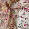 Fancy tissue organza silk sarees by Arhas Couture