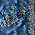 Fancy shimmer tissue saree – colour 1 – Arhas Couture