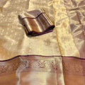Banarasi Semi Katan Silk Saree