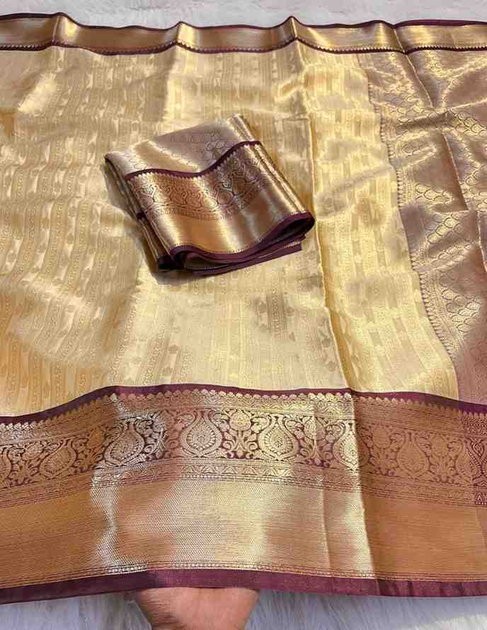 Banarasi Semi Katan Silk Saree