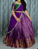 Semi Kanchi Lehengas