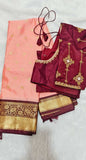 AC's Semi Gadwal Silk Saree
