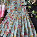 Kids Kalamkari lehenga – colour 1 – Arhas Couture