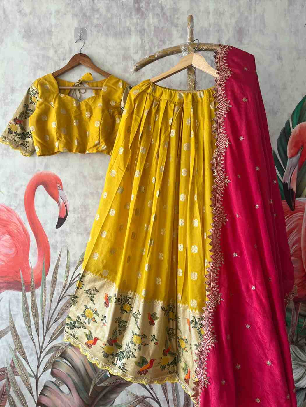 Soft Crepe Silk Lehengas