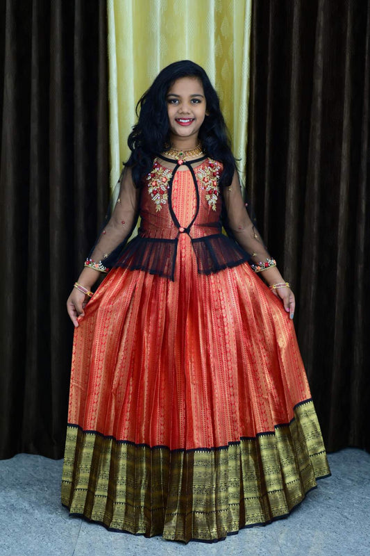 Semi Kanchi Pattu Family Combo