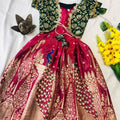 Kid's Nylon Silk Gowns