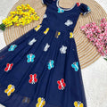 Kid's Blooming Georgette Gowns