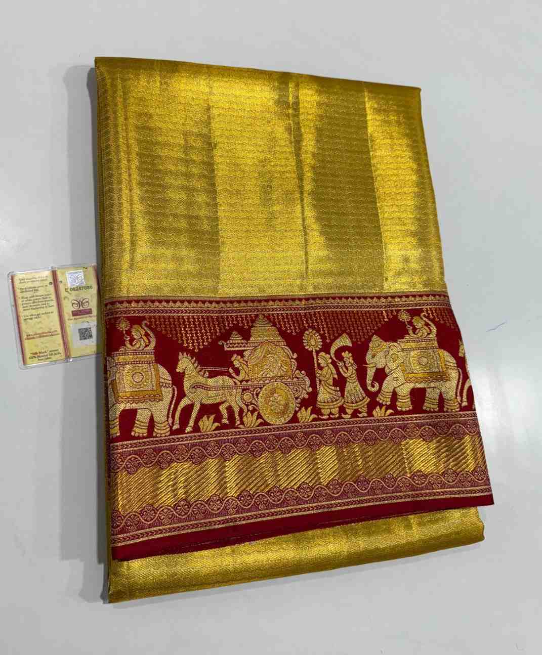 Handloom Kanjeevaram Silk Sarees