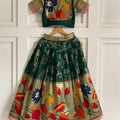 Kid's Silk Blend Lehengas
