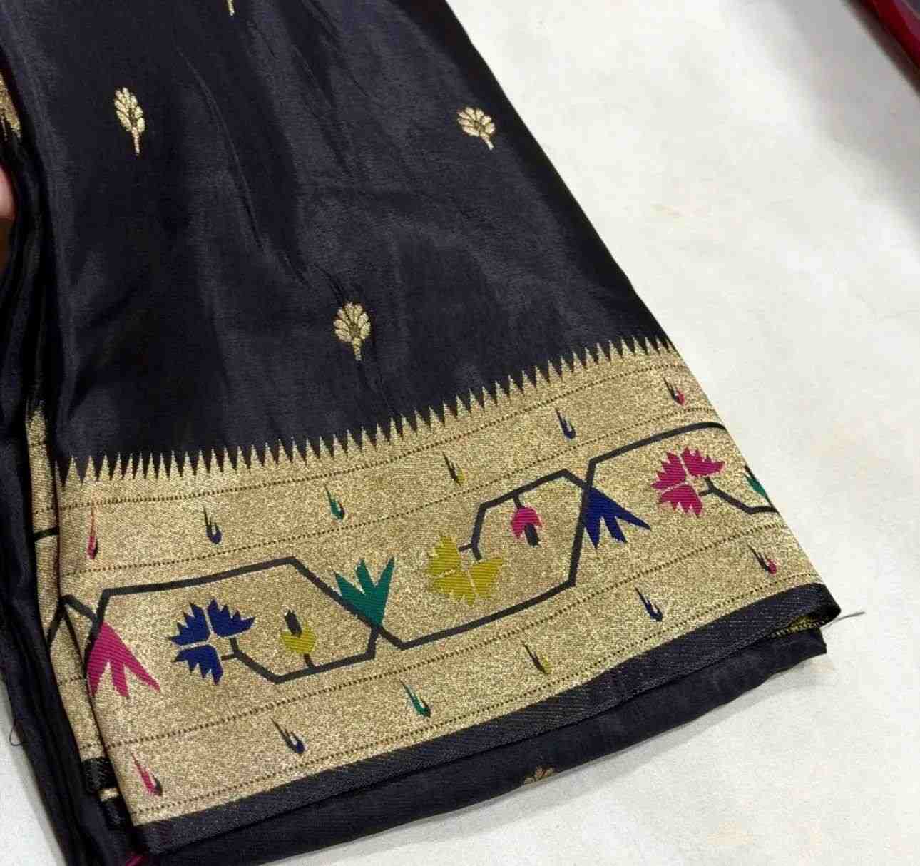 Soft Modal Silk Paithani Sarees