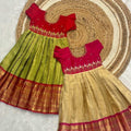 Kid’s Semi Kanchi Lehengas