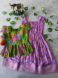 Kid's Dola Silk Gown