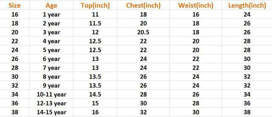 Kid's Viscose Skirt Set