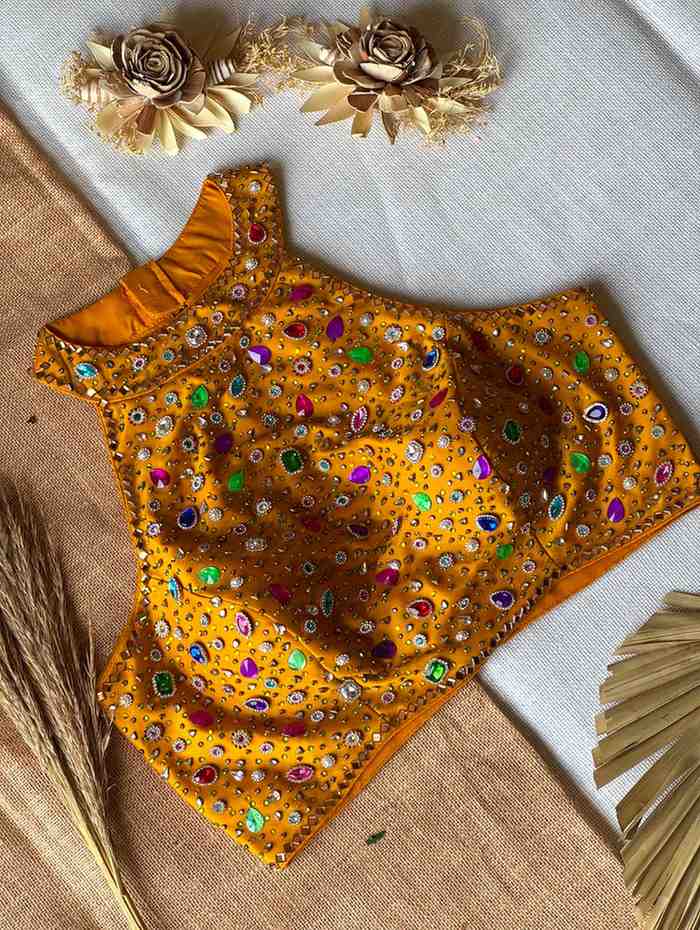 Multicolour Stone Bead Blouses