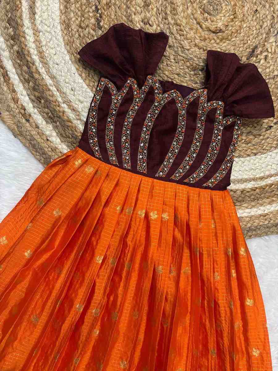 Semi Gadwal family outfit – colour view – Arhas Couture