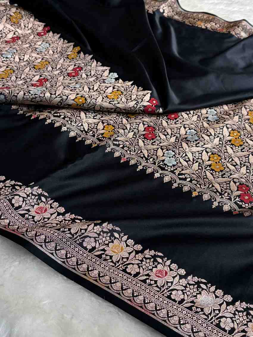 Fancy Mashru silk saree – colour 4 – Arhas Couture