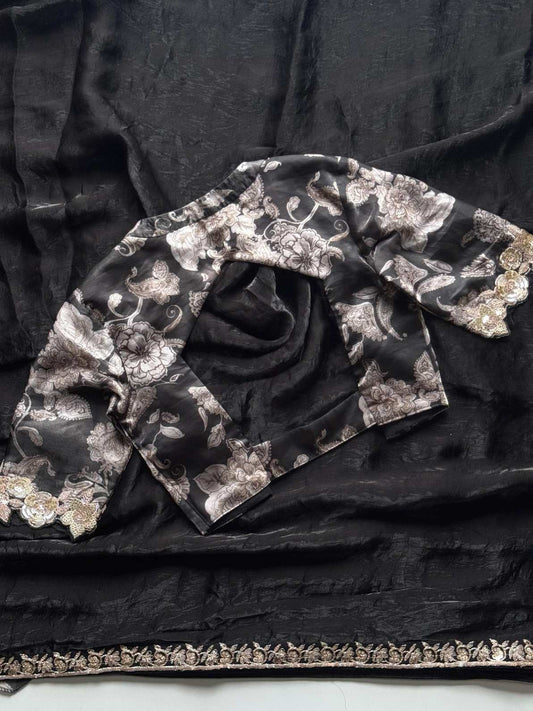 Space Silk Saree