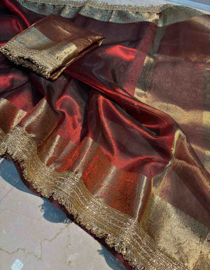 Banarasi Soft Tissue Sarees