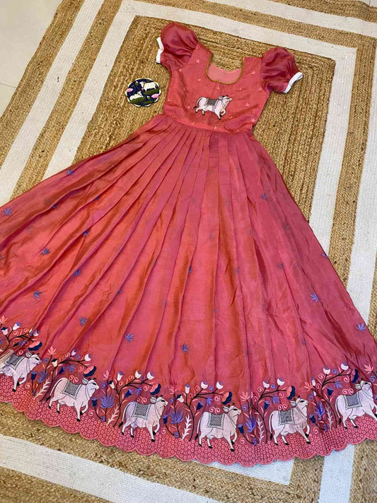Pichwai Sift Crush Gowns