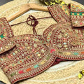 Fancy Kanni silk embroidery sarees by Arhas Couture