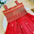Kid's Paithani Silk Gown