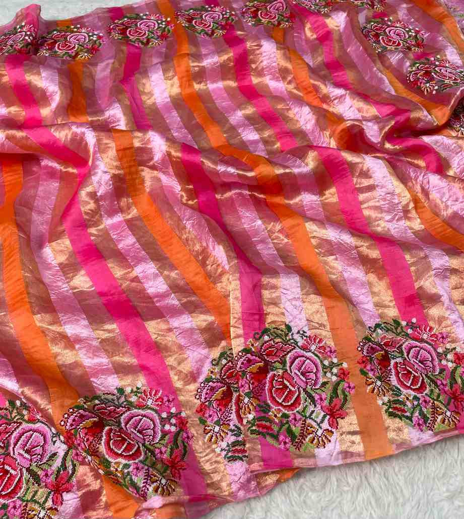Raw Mango Banarasi Sarees
