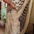 Ajrakh Print Cutdana Sarees