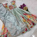 Fancy digital foil gown – colour 2 – Arhas Couture