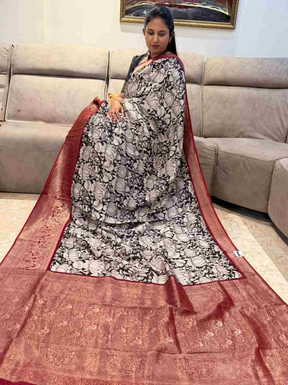 AC's Soft Tussar Silk Saree