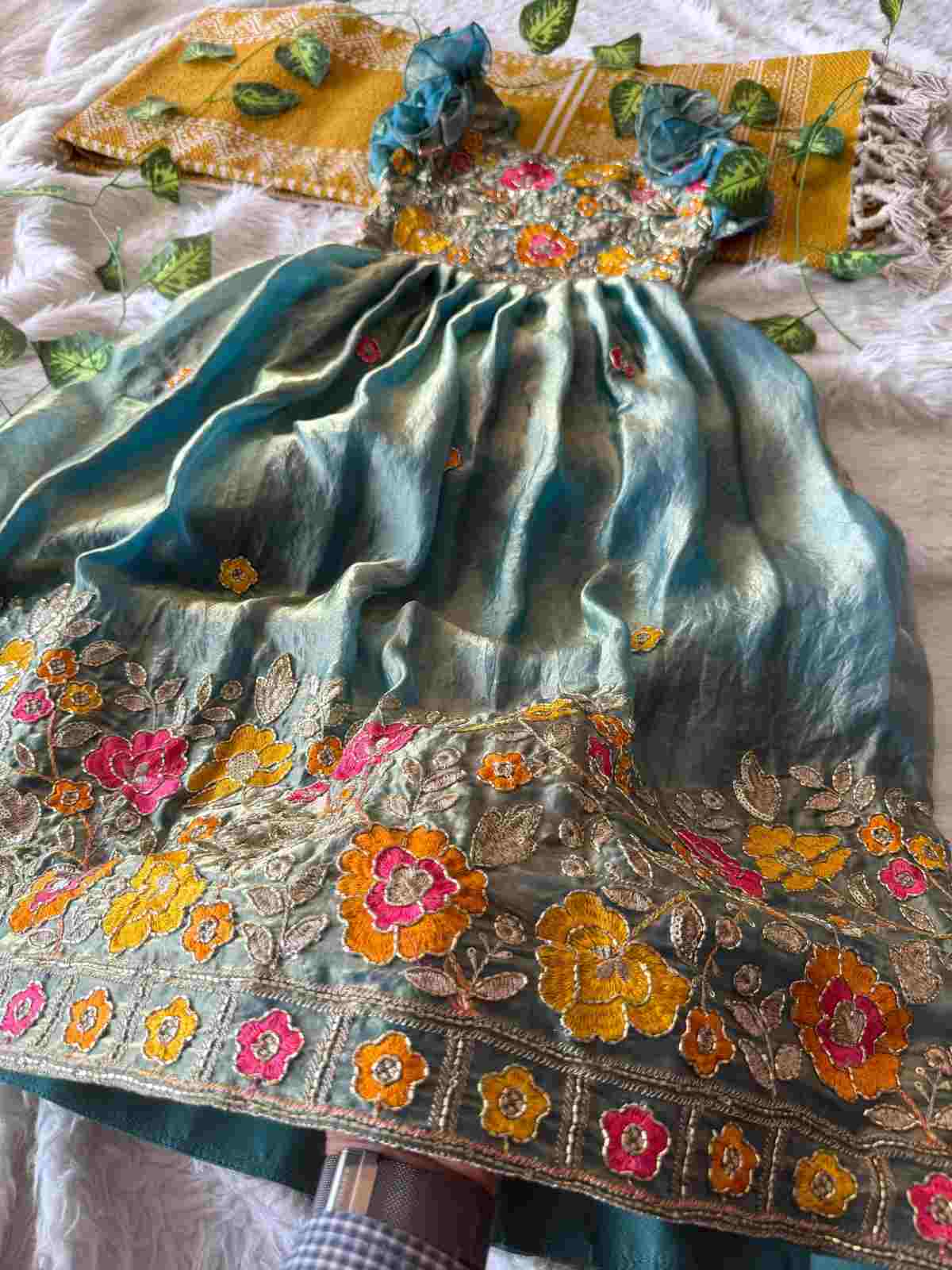 Kid's Space Silk Gowns