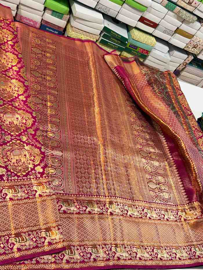Handloom Kanjeevaram Silk Saree
