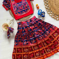 Kid's Patola Silk Lehengas